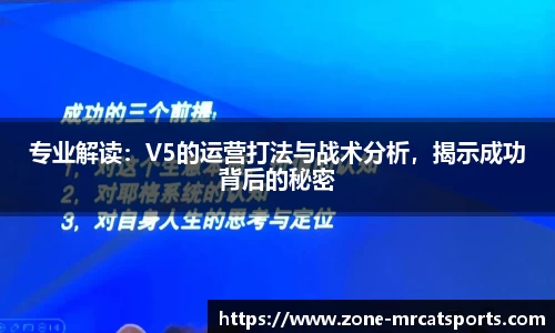 专业解读：V5的运营打法与战术分析，揭示成功背后的秘密